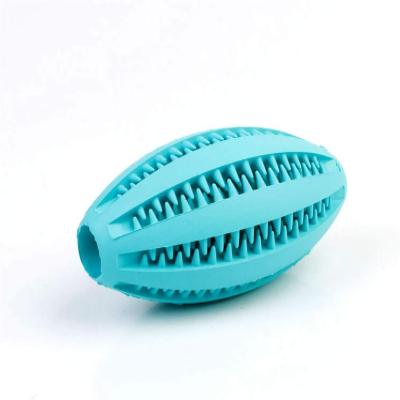 Jouet Interactif pour Chien - ChewBounceBall™ - Bleu Clair - Au Palace du chien