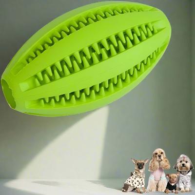 Jouet Interactif pour Chien - ChewBounceBall™ - Vert - Au Palace du chien